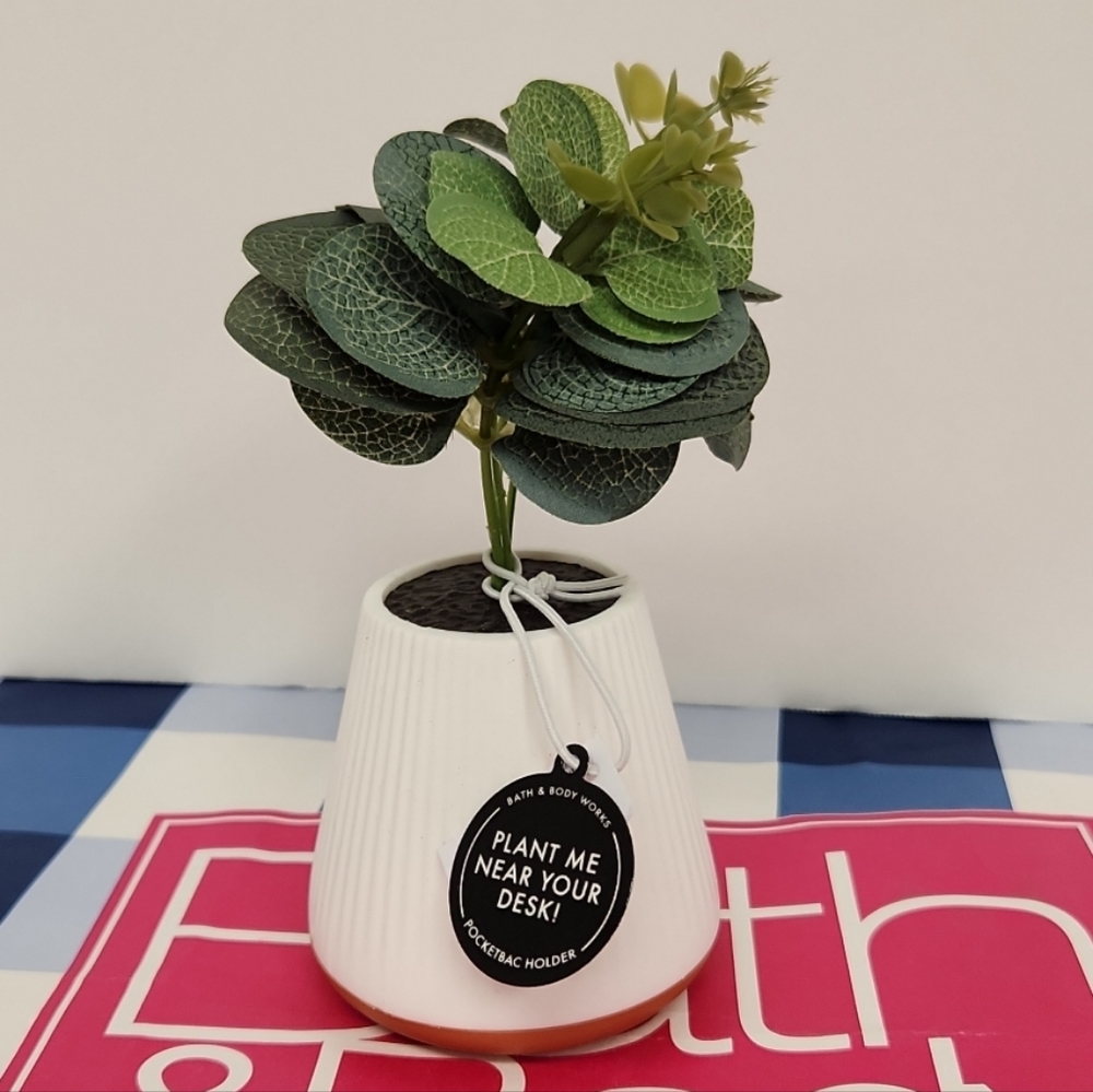 Bath and Body Works Desk Faux Plant Pocketpac Holder
